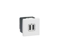 Plastron Mosaic 45x45 - Chargeur 2 ports USB - 077594