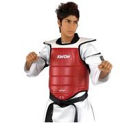 Plastron Taekwondo Reversible KWON Rouge / Bleu XL