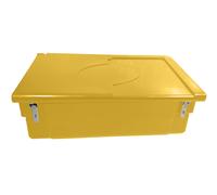 Plast'Up Coffre de jardin avec poignées + grenouillères + cadenas - 100 L - F51042B