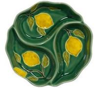 Plat 3 compartiments Lemon 22 cm Table passion