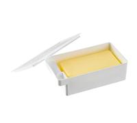 Plat à beurre hermétique - Porte-beurre - Boîte à fromage rectangulaire avec couvercle - Porte-crème portable - Multifonctionnel - Pour plans de travail, réfrigérateur