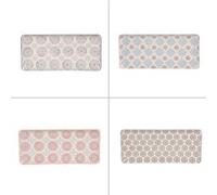 Plat à cake Bohème 35 cm (1 modèle aléatoire) - Table Passion - Multicolore - Grès Multicolore G