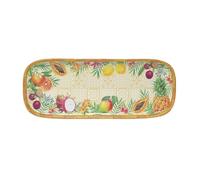 Plat à cake en mélamine 45x18 cm collection Porto Rico - Easylife