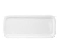 Plat à cake Nymphéa 37 cm - Table Passion - Blanc - Porcelaine Blanc G