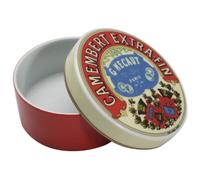 Plat à camembert en porcelaine décoré pour cuisson NC