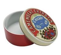 Plat à camembert en porcelaine décoré pour cuisson NC