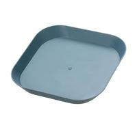 Plat à cracheur d'os polyvalent innovant et durable, assiette à déchets de table pour la cuisine à domicile, les dîners de famille, les fêtes, les pique-niques, en plastique rond