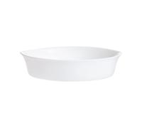 Plat à crème brûlée blanc 14cm Smart Cuisine Carine 250°C - Luminarc - Opale culinaire extra léger et résistant rond Luminarc