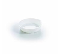 Plat À Crème Brûlée Blanc 14cm Smart Cuisine Carine 250°C - Luminarc - Opale Culinaire Extra Léger Et Résistant Rond