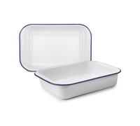 Plat a four blanca 37x24x7,30 cm
