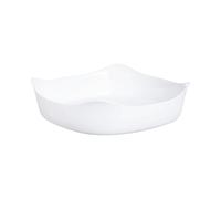 Plat à four carré blanc 29X29cm Smart Cuisine Carine 250°C - Luminarc - Opale culinaire extra léger et résistant Luminarc