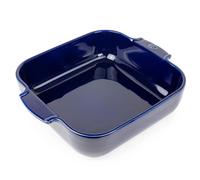 Plat à four céramique Appolia carré bleu 28 cm Peugeot