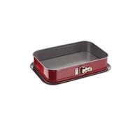 TefalJ 1640514 Delibake Plat A Four A Charnière 36x24cm Acier Rouge Carbone