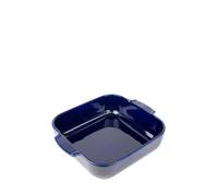 Plat à Four en Céramique Carré 28 cm PEUGEOT Bleu