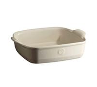 Plat à Four en Céramique Carré 28 x 23 Emile HENRY Blanc Argile