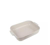 Plat à Four en Céramique rectangulaire 40 cm PEUGEOT Ecru