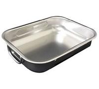 Plat à four inox 25x19cm Steel Pan 11160