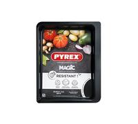 Plat à Four Pyrex Magic Rectangle Noir 35 x 27 cm