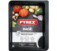 Plat à Four Pyrex Magic Rectangle Noir 35 x 27 cm