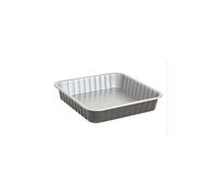 plat à four métal carré 25cm - jja 151308 Gris G