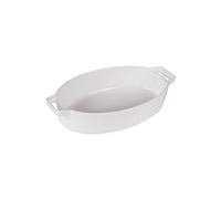 Plat à four ovale 23,2x14 cm - Trend'up - Blanc - Porcelaine Blanc G