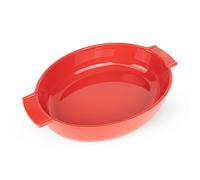 Plat à four ovale Appolia 40 cm rouge Peugeot