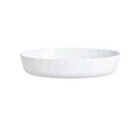 Plat à four ovale blanc 32X24cm Smart Cuisine Trianon 250°C - Luminarc - Opale culinaire extra léger et résistant Luminarc