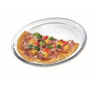 Plat à four pour pizza, dimensions Ø 320 x 20 mm - verre borosilicate - très haute résistance 6826 SIMAX