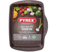 Pyrex - Asimetria - Plat à Four Rectangulaire en Métal Anti-Adhésif 35x27 cm