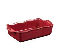Table Passion Plat à four rectangle Ely 27×15×7 cm rouge