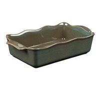 Plat à four rectangle Ely 27x15x7 cm vert - Table Passion - Vert - Porcelaine Vert G