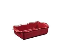 Table Passion Plat à four rectangle Ely 27×15×7 cm rouge