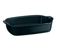 Plat à four rectangulaire Emile Henry Ultime moyen Belle-Ile 36,5 cm Bleu