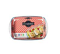 Plat à four rectangulaire en verre 35 x 22 cm O Cuisine France