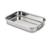 PLAT A FOUR RECTANGULAIRE INOX 39 X 29