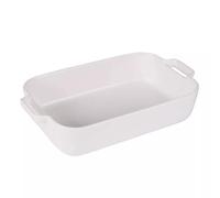 Plat à four rectangulaire Porcelaine Blanche 30.2x17.6x6.5