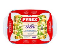 Plat à four rectangulaire - PYREX - Let's Share - 39 x 25 cm - Verre