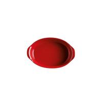 Plat à Four Ultime en Céramique Petit Ovale Emile HENRY Rouge Grand Cru