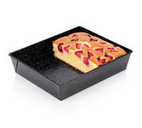 Plat à four VILDE - Rectangulaire - 27 5 x 22 5 x 6 cm - Acier au carbone
