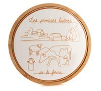 Plat à fromage rond Diane Amadeus