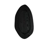 Plat à fruits Bol à fruits en bois massif, bol à fruits ovale irrégulier, assiette de fruits noirs, utilisée for la décoration de table ou for servir des aliments, des fruits, des légumes, du petit-dé