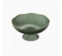 Plat à fruits Plateau à fruits, grand égouttoir, lave-vaisselle domestique, plateau à collation, plateau à bonbons, plateau à fruits transparent/vert Decorative Bowl(Green)