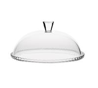 Plat À Gâteau Avec Cloche 32 Cm En Verre - Pasabache - Desserts Buffet Hôtel Bar