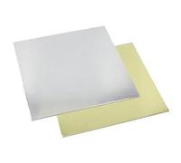 Plat à gâteau rectangulaire, 300 x 400 mm, or/argent
