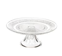 Secret de Gourmet – Plat à gâteau sur pied Renaissance 29 cm Transparent G