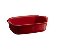 Emile Henry Plat à gratin 22 x 14 cm – Rouge foncé