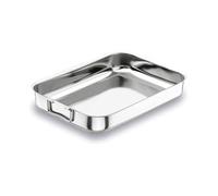 Plat à Gratin - Lacor - 61540 - Inox 18% - 40x28x5,6 cm - Compatible lave-vaisselle