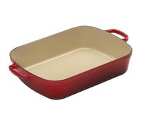 Le Creuset Plat rectangulaire en fonte émaillée 37 cm Cerise