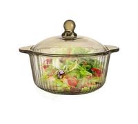 Plat à gratin rond en verre avec couvercle (17 x 17 x 12,5 cm), saladier, bol à pâtes, bol à petit-déjeuner, bol à avoine, bol à yaourt, bol à soupe, bleu sarcelle