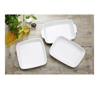 Ritzenhoff Et Breker XXL Moule à Soufflé Rectangulaire Céramique Blanc 37x26cm